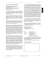 Preview for 13 page of Dimplex LA 60TU Nstallation And Operating Instructions