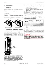 Preview for 22 page of Dimplex LA 6S-TU Installation And Operating Instructions Manual