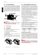 Preview for 8 page of Dimplex LA 6TU Installation And Operating Instructions Manual