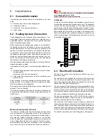 Preview for 6 page of Dimplex LA 9MS Installation And Operating Instructions Manual