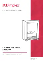 Dimplex LEE Instruction Manual предпросмотр