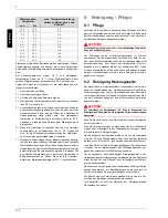 Preview for 10 page of Dimplex LI 11AS SAL Installation And Operating Instructions Manual