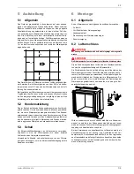 Preview for 7 page of Dimplex LI 11AS Installation And Operating Instructions Manual