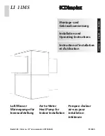 Preview for 1 page of Dimplex LI 11MS Installation And Operating Instructions Manual