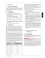 Preview for 19 page of Dimplex LI 11MS Installation And Operating Instructions Manual