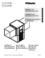 Dimplex LI 11TE Installation And Operating Instructions Manual preview