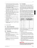 Preview for 25 page of Dimplex LI 11TE Installation And Operating Instructions Manual