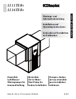 Preview for 1 page of Dimplex LI 11TER+ Installation And Operating Instructions Manual