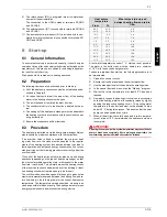 Preview for 23 page of Dimplex LI 11TER+ Installation And Operating Instructions Manual