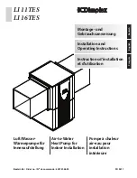 Dimplex LI 11TES Installation And Operating Instructions Manual preview