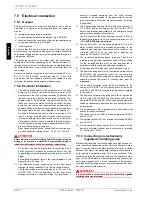 Preview for 28 page of Dimplex LI 11TES Installation And Operating Instructions Manual