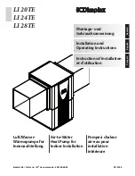 Dimplex LI 20TE Installation And Operating Instructions Manual preview