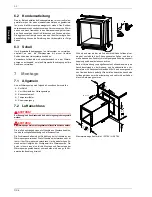 Предварительный просмотр 8 страницы Dimplex LI 20TEL Installation And Operating Instructions Manual