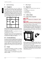 Preview for 8 page of Dimplex LI 20TES Installation And Operating Instructions Manual