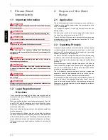 Preview for 14 page of Dimplex LI 22HS Installation And Operating Instructions Manual