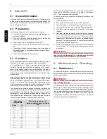 Preview for 26 page of Dimplex LI 9TE Installation And Operating Instructions Manual