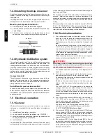 Preview for 22 page of Dimplex LIH 26TE Installation And Operating Instructions Manual