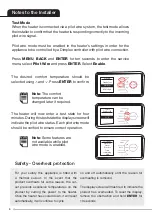 Предварительный просмотр 6 страницы Dimplex LST050 Operating Instructions Manual