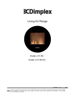 Preview for 1 page of Dimplex LVA192 User Manual