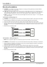 Предварительный просмотр 12 страницы Dimplex MULTI-FIRE SL PLF3614-XS Installation And User Manual