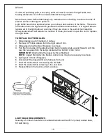 Предварительный просмотр 11 страницы Dimplex MULTIFIRE DF3015 Parts And Service Manual