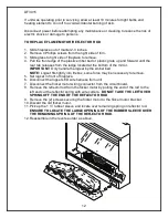 Предварительный просмотр 13 страницы Dimplex MULTIFIRE DF3015 Parts And Service Manual