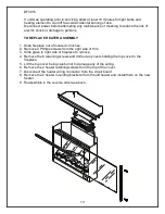 Предварительный просмотр 14 страницы Dimplex MULTIFIRE DF3015 Parts And Service Manual