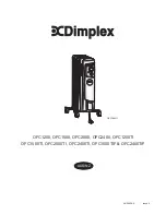 Dimplex OFC1200 User Manual предпросмотр