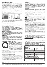 Предварительный просмотр 2 страницы Dimplex OFCB5 Installation And Operating Instructions