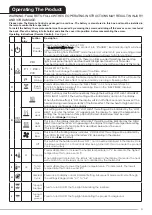 Preview for 9 page of Dimplex Optiflame 3D Fernshaw FRW20 Operating Instructions Manual