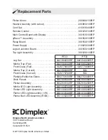 Предварительный просмотр 18 страницы Dimplex PF2325 Owner'S Manual