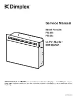 Dimplex PF2325 Service Manual preview