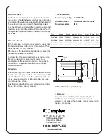 Предварительный просмотр 2 страницы Dimplex PLX075NN Quick Start Manual