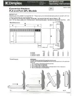 Предварительный просмотр 3 страницы Dimplex PLX075SPL User Manual