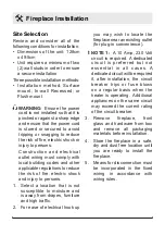 Preview for 8 page of Dimplex PRISM BLF5051-AU Owner'S Manual