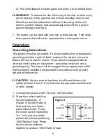 Предварительный просмотр 7 страницы Dimplex PUH1500 Owner'S Manual