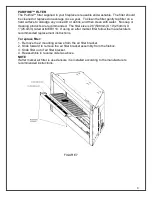 Предварительный просмотр 11 страницы Dimplex Purifire BF series User Manual