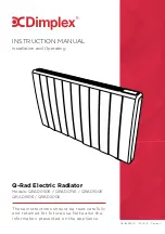 Предварительный просмотр 1 страницы Dimplex Q-Rad QRAD050E Instruction Manual