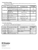 Preview for 17 page of Dimplex QSH-100 Owner'S Manual