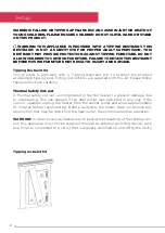 Предварительный просмотр 8 страницы Dimplex RAL15-AU Instruction Manual