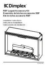 Preview for 1 page of Dimplex RBF Installation Instructions Manual