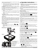 Предварительный просмотр 2 страницы Dimplex RCH5031CXW Installation Instructions