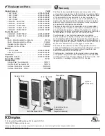 Предварительный просмотр 3 страницы Dimplex RDH Series Manual