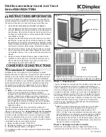 Предварительный просмотр 4 страницы Dimplex RDH Series Manual