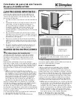 Предварительный просмотр 7 страницы Dimplex RDH Series Manual