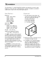 Preview for 6 page of Dimplex Revillusion 20" Owner'S Manual