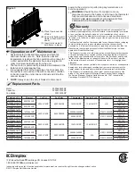 Предварительный просмотр 2 страницы Dimplex RFF Series Installation Instructions