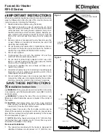 Предварительный просмотр 1 страницы Dimplex RFI-D Series Instructions Manual