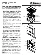 Предварительный просмотр 4 страницы Dimplex RFI-D Series Instructions Manual