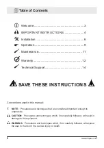 Предварительный просмотр 2 страницы Dimplex RLG25BR Owner'S Manual